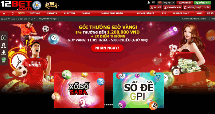 lô đề online 12BET